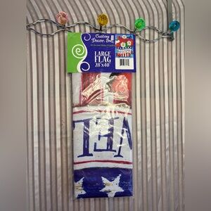 Patriotic House Flag NIP